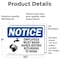 Signmission Safety Culture Sign, 10 in Width, Vinyl Decal, Rectangle OS-2PACK-NS-D-710-L-15596 - alternate 4